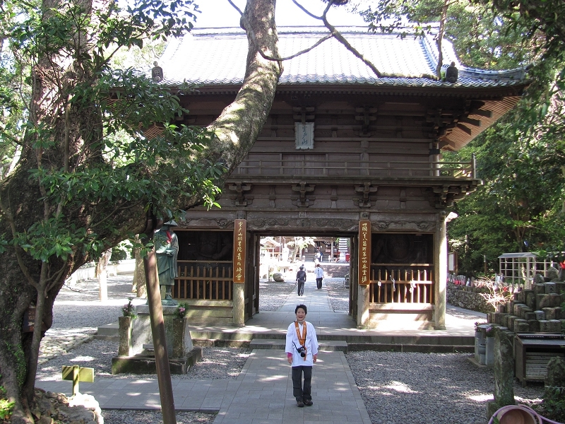 Main gate at Hotsumisakiji