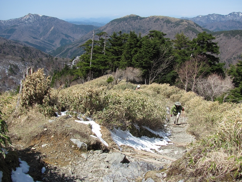 Ascending to Tsurugi-san