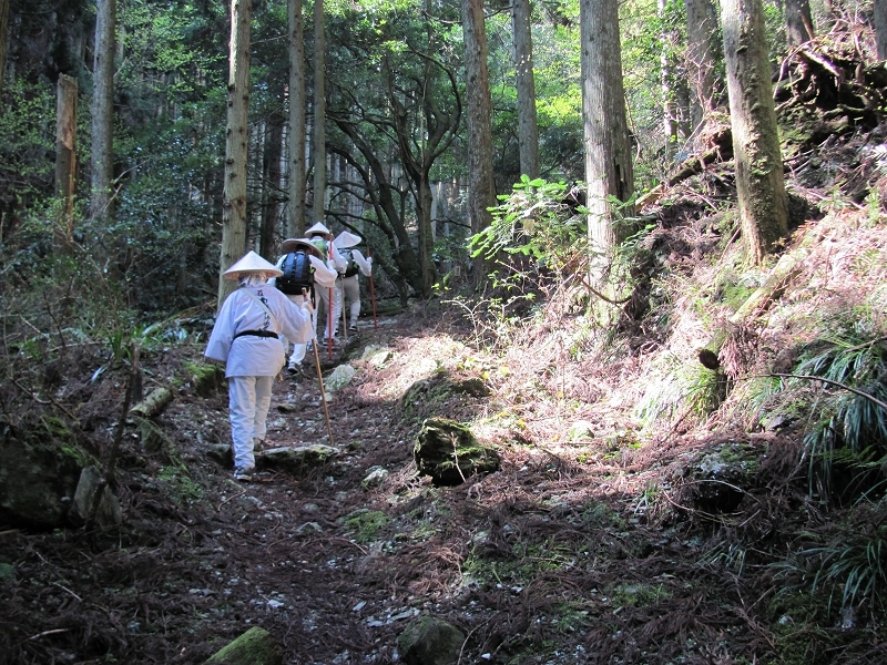 Henro bound for Yokomineji