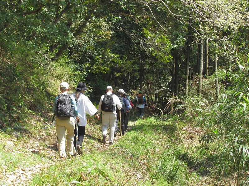 Hiking in the Kurusu Valley