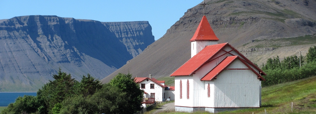 Iceland, Dyrafjordur, Westfjords