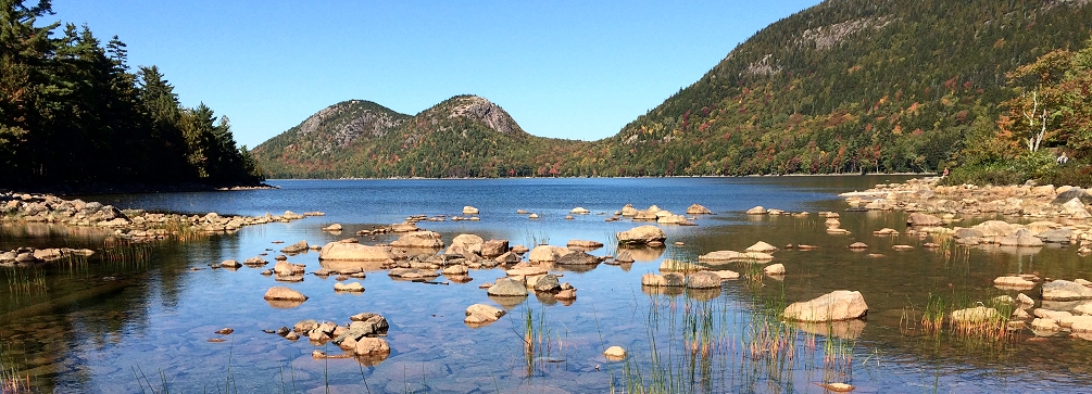 The Bubbles and Jordan Pond, Acadia National Park, Maine