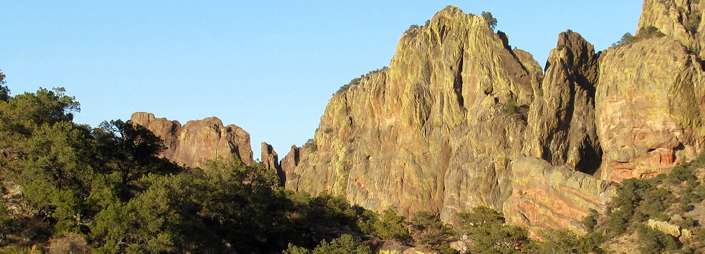 Chisos Mountains from the Lost Mine Trail, Big Bend National Park