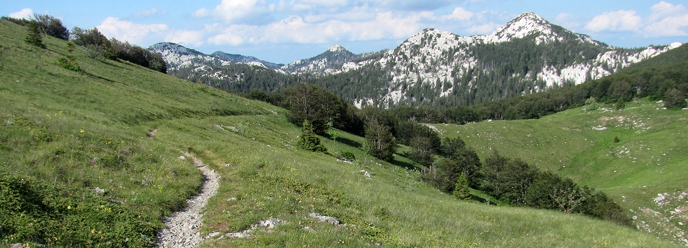 Premuziceva staza (Premuzic Trail) in Croatia's Velebit Mountains (Dinaric Alps)