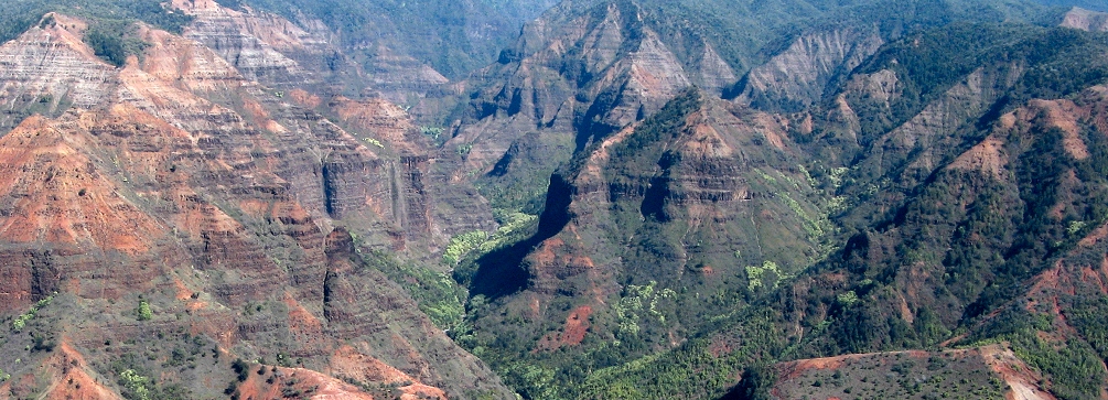 View of Waimea Canyon, Waimea Canyon State Park, Kauai, Hawaii