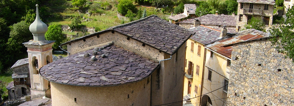 The hamlet of Granile en route to Saorge, Maritime Alps, France