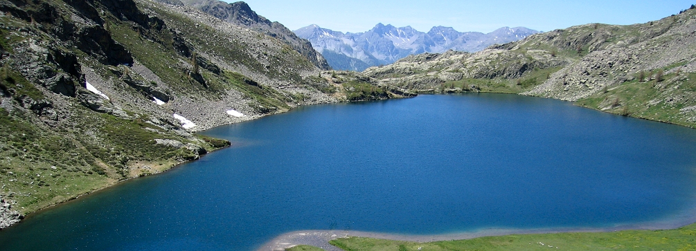 Lac de Vens in the Haute Tinée, Maritime Alps of France