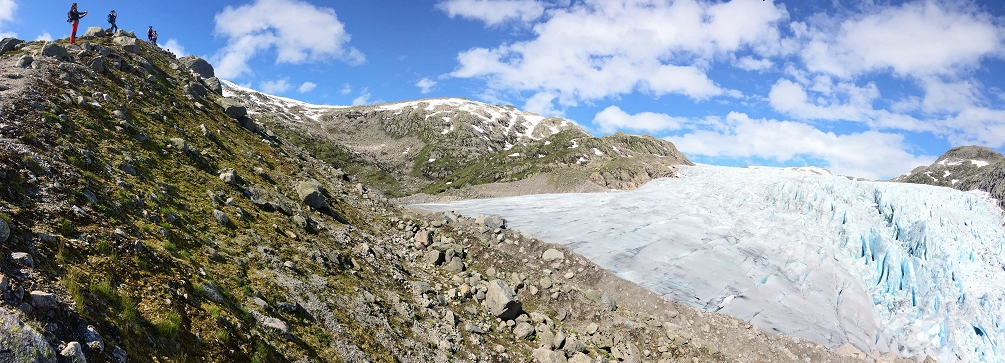 Flatbre, Jostedalsbre, Sogn og Fjordane, Norway