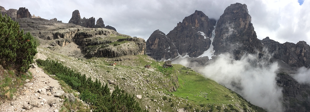 Cima Tosa in the Brenta Dolomites of Italy