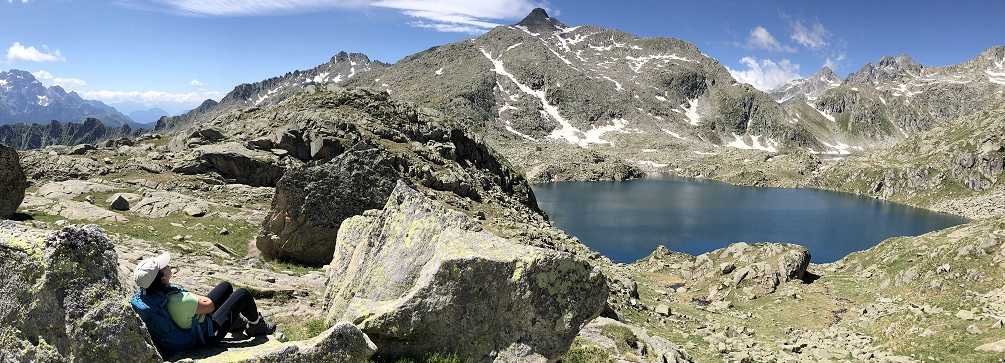 Lakes Circuit hike, Presanella, Brenta Dolomites of Italy